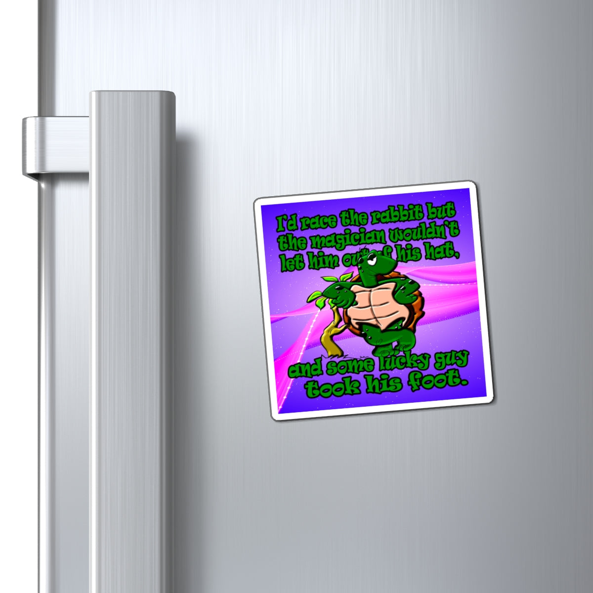 turtle race - Magnets - (purple-pink wave)