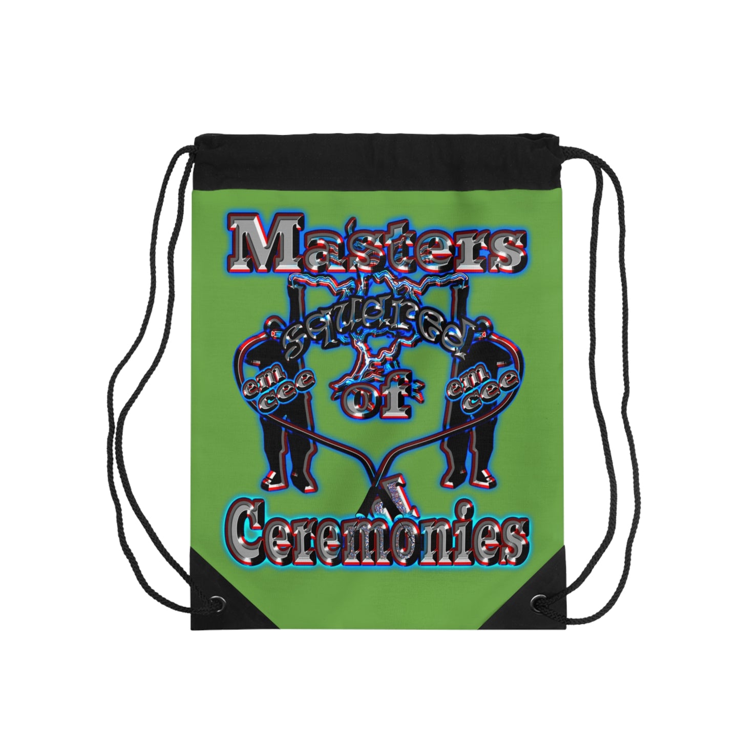 em cee squared - Drawstring Bag (green)