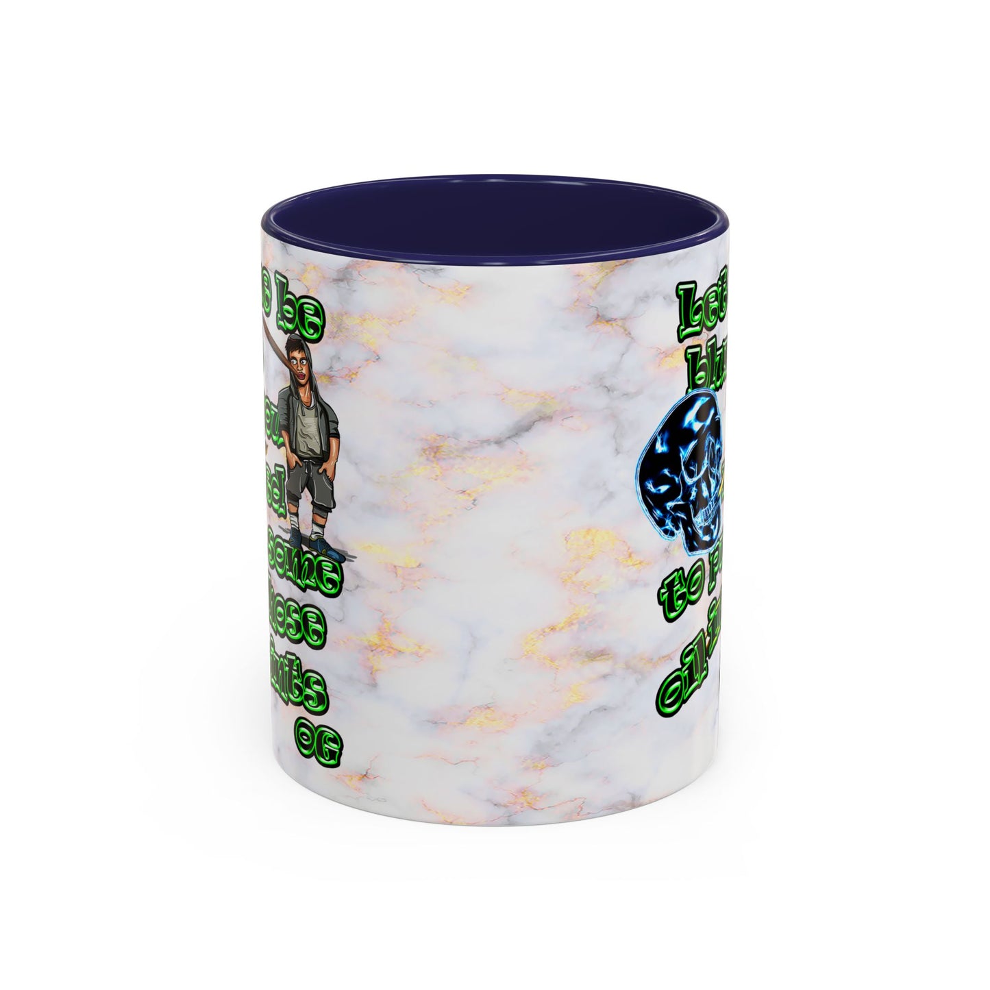 og - Accent Mug (white marble)