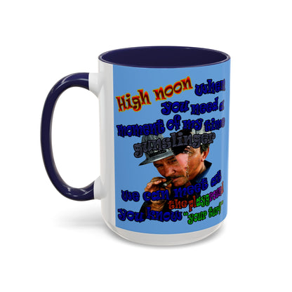 high noon - Accent Mug (light blue)