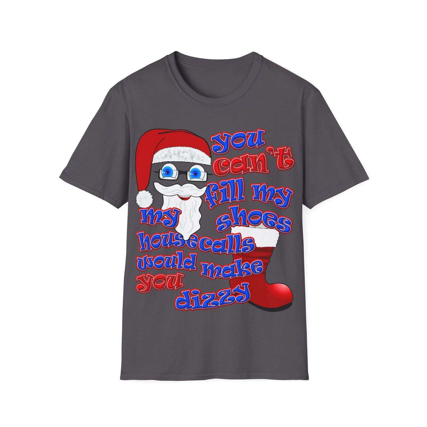 santa's shoes - Unisex Softstyle T-Shirt