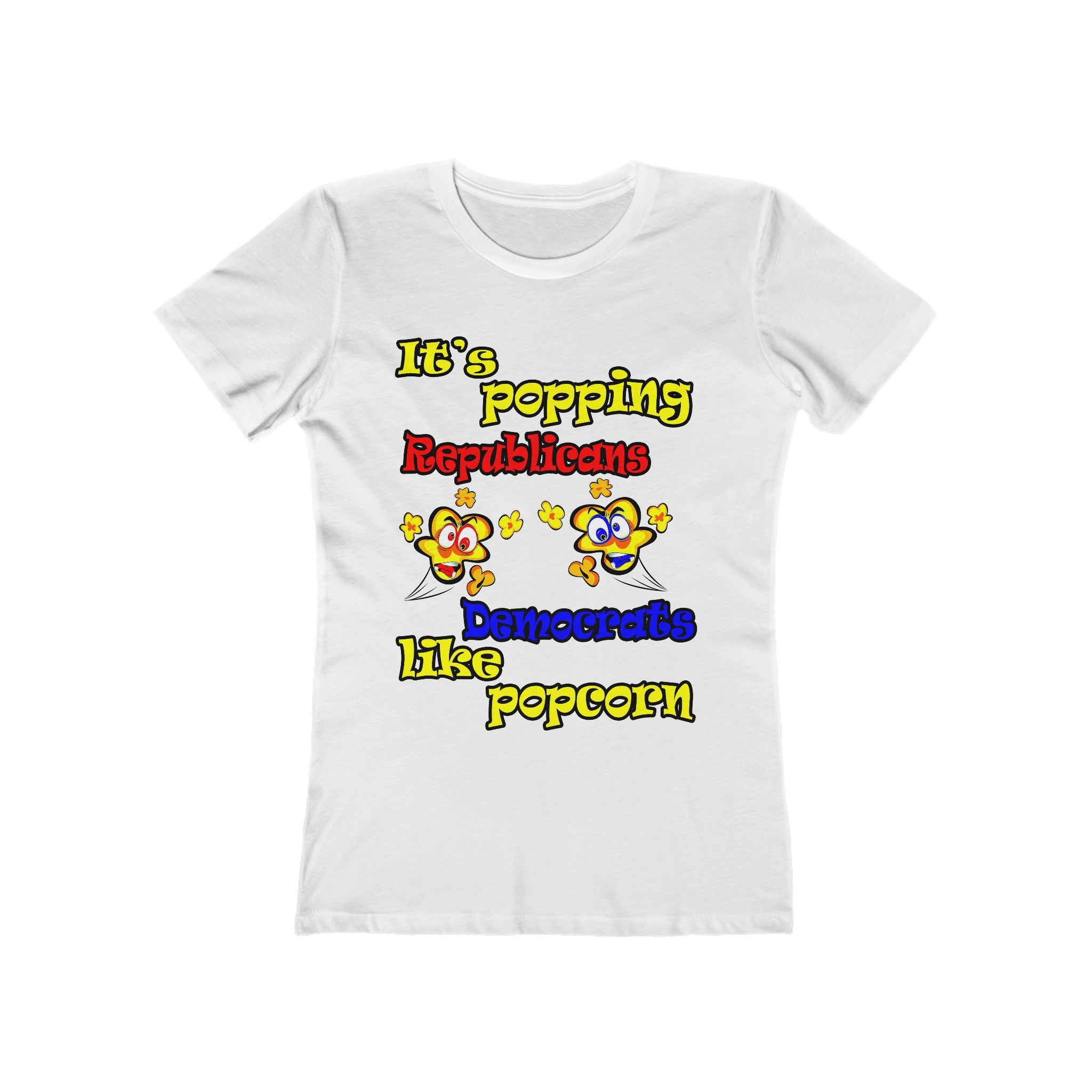 popping like popcorn - Women's The Boyfriend Tee
