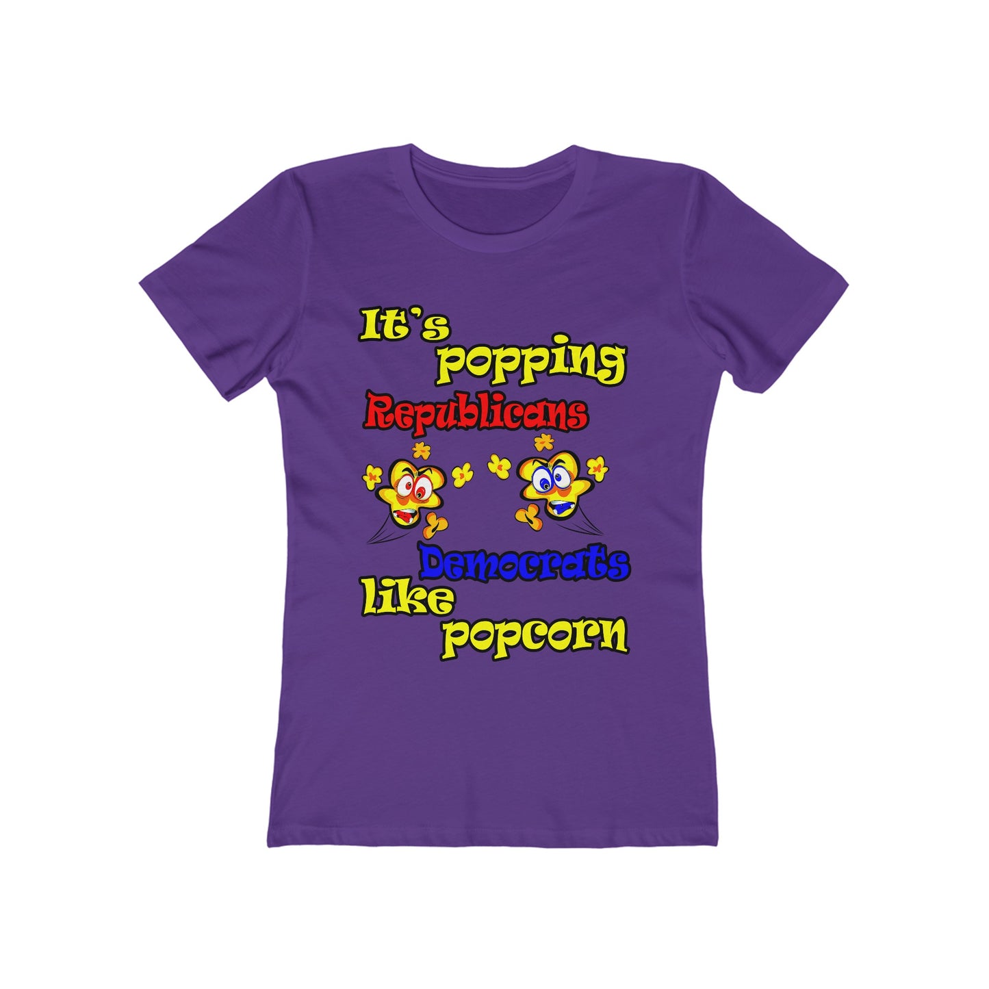 popping like popcorn - Women's The Boyfriend Tee