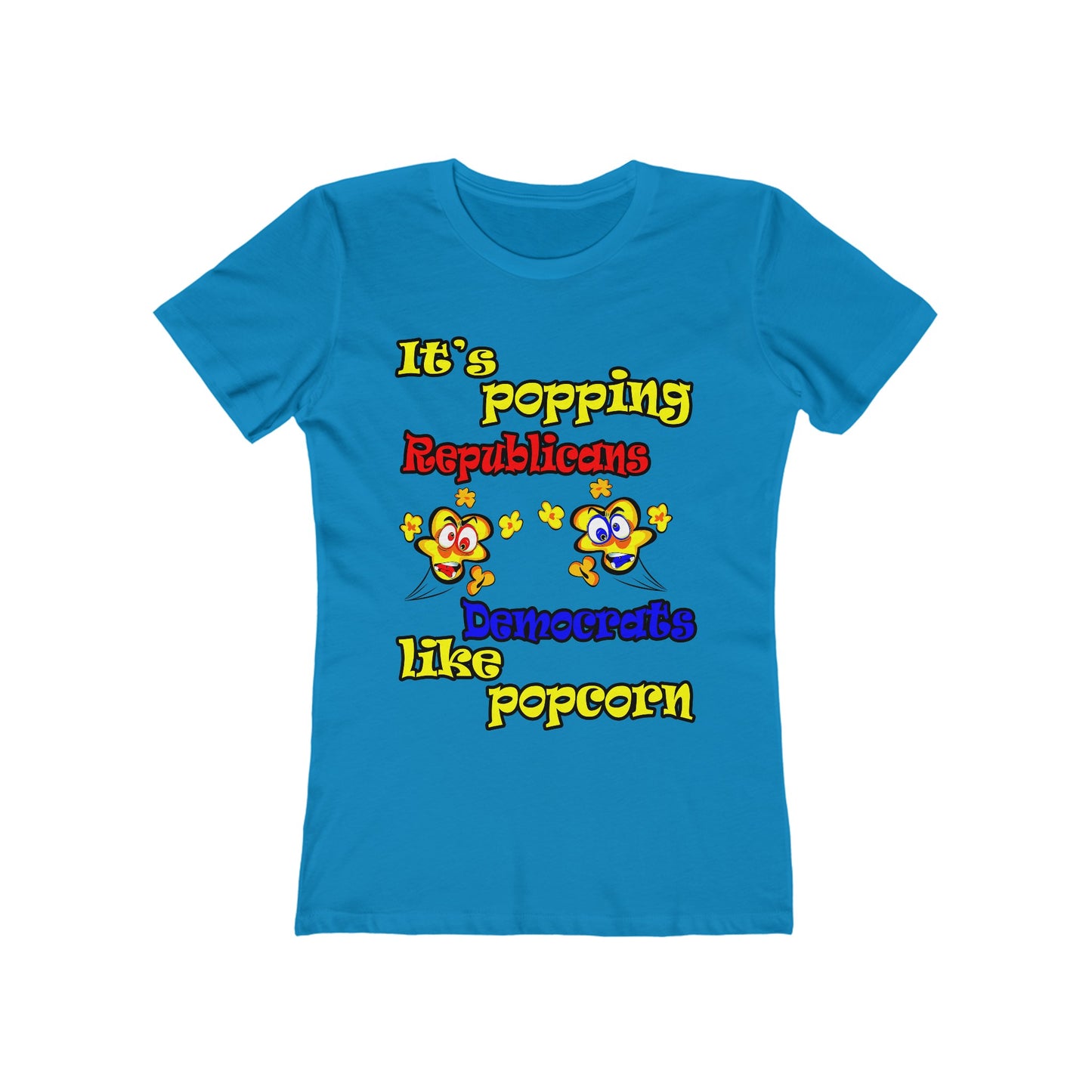popping like popcorn - Women's The Boyfriend Tee