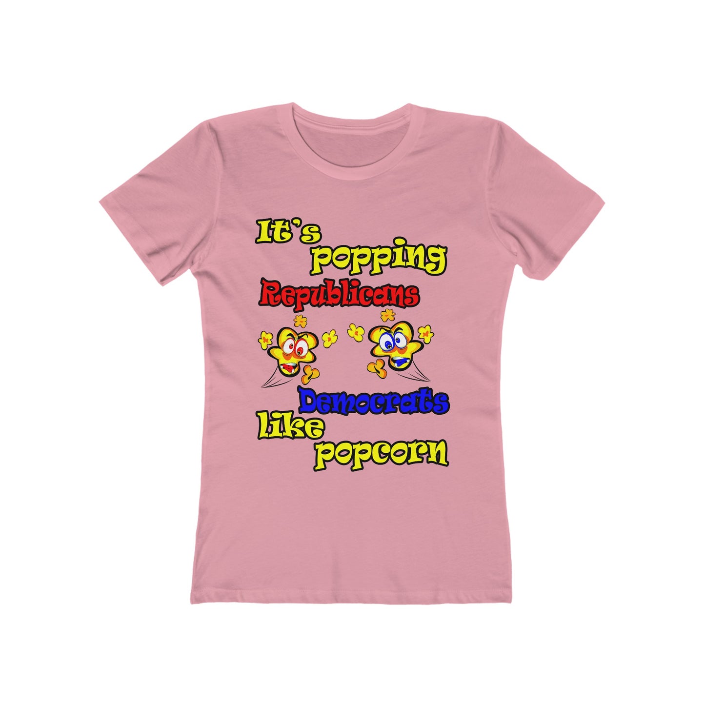 popping like popcorn - Women's The Boyfriend Tee
