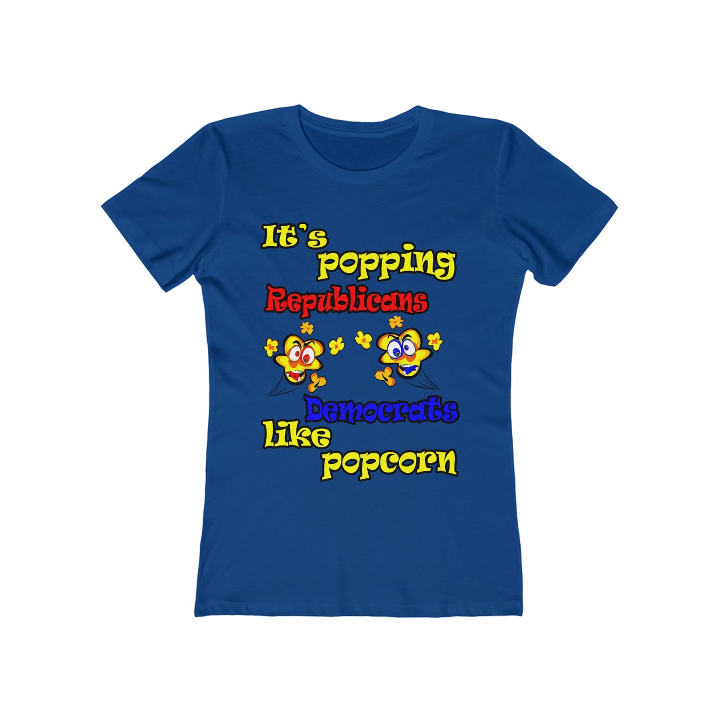 popping like popcorn - Women's The Boyfriend Tee