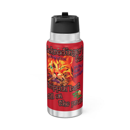 schrodinger's cat - Gator Tumbler, 32oz (dark red)