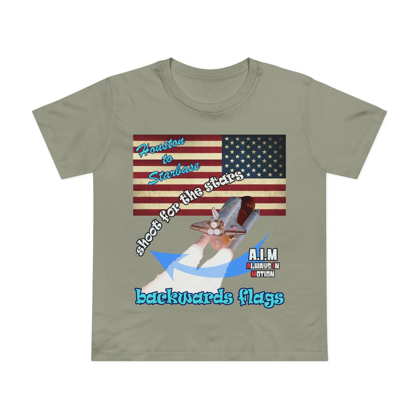 shoot for the stars - Women’s Maple Tee