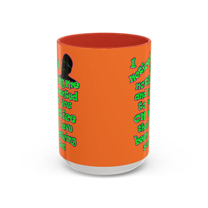 noticed you noticing - Accent Mug (crusta)