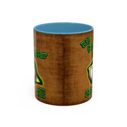 green monster - Accent Mug (brown papyrus)
