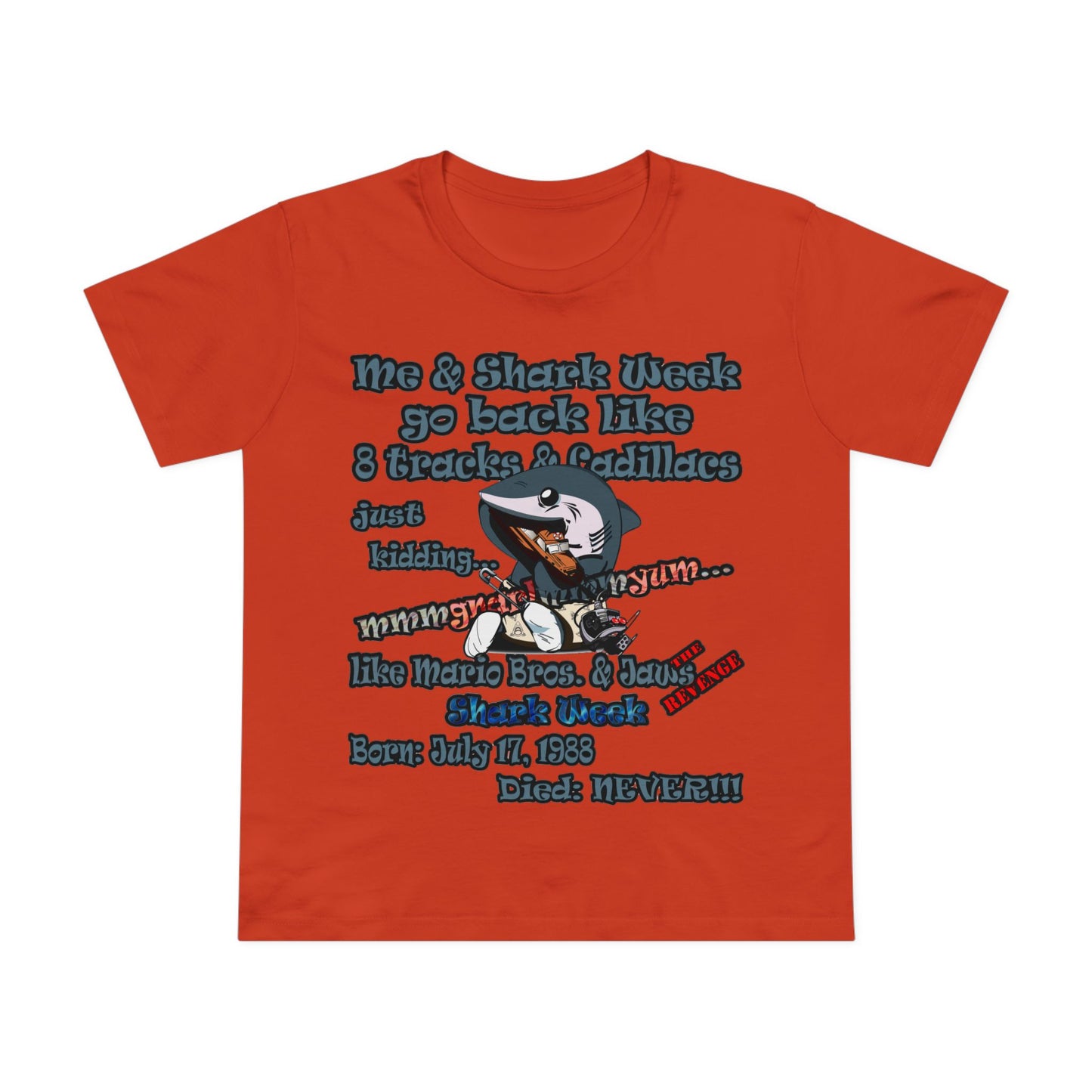 shark week - Women’s Maple Tee
