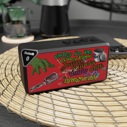 the bum's shit - Jabba Bluetooth Speaker (red)