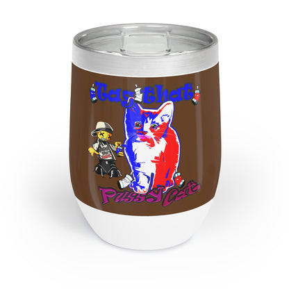 tag that - Chill Wine Tumbler (brown)