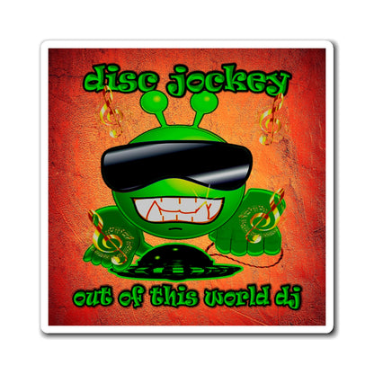 disc jockey - Magnets - (burnt orange)