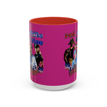 rw&b lives matter - Accent Mug (pink)