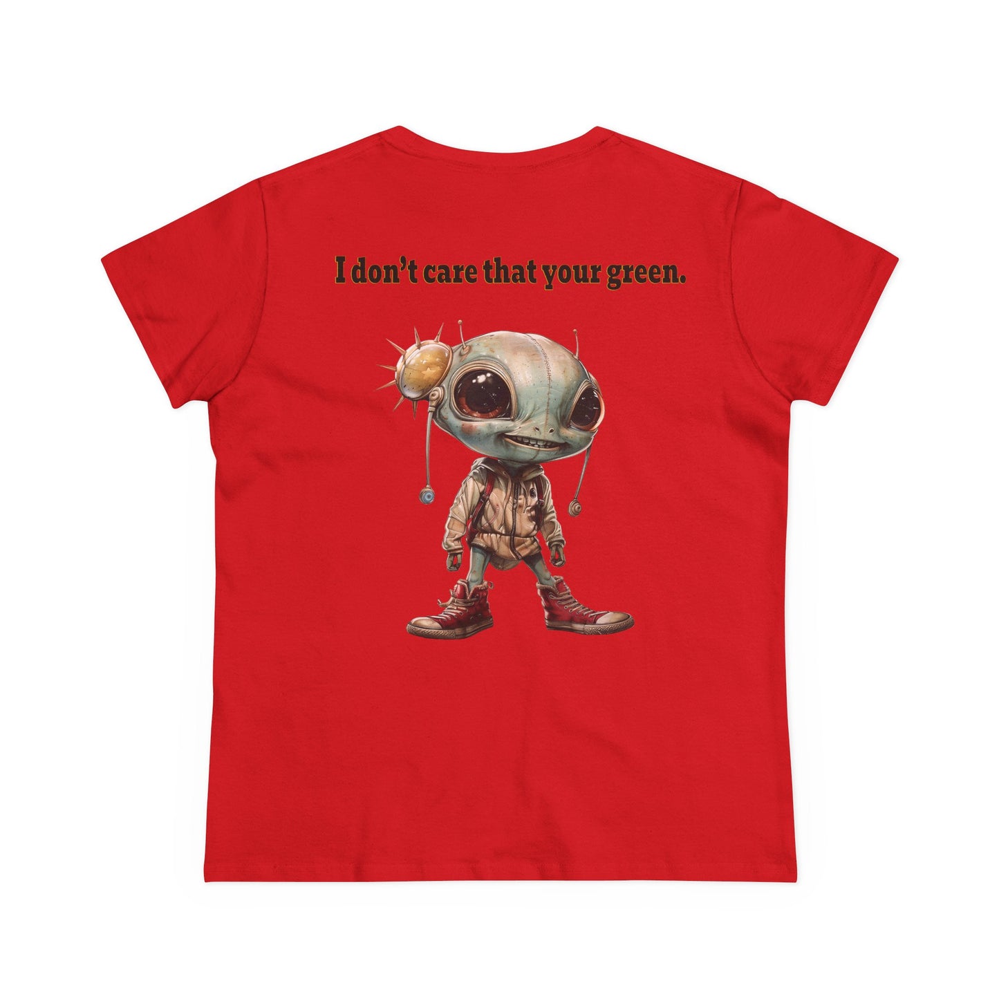 I don't care that your grey - Women's Midweight Cotton Tee