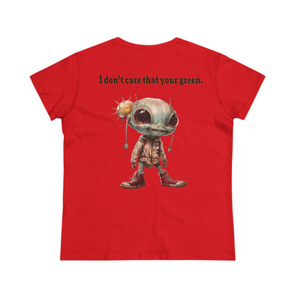 I don't care that your grey - Women's Midweight Cotton Tee