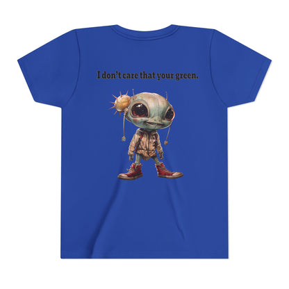 I don't care that your grey - Youth Short Sleeve Tee