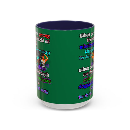 doggystyle - Accent Mug (dark green)