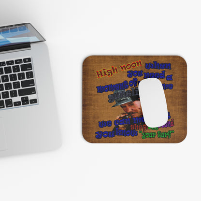 high noon - Mouse Pad (Rectangle) (brown papyrus)