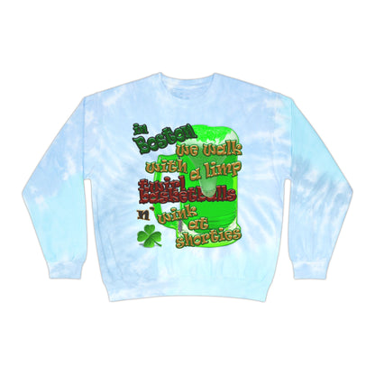 celtics logo - Unisex Tie-Dye Sweatshirt