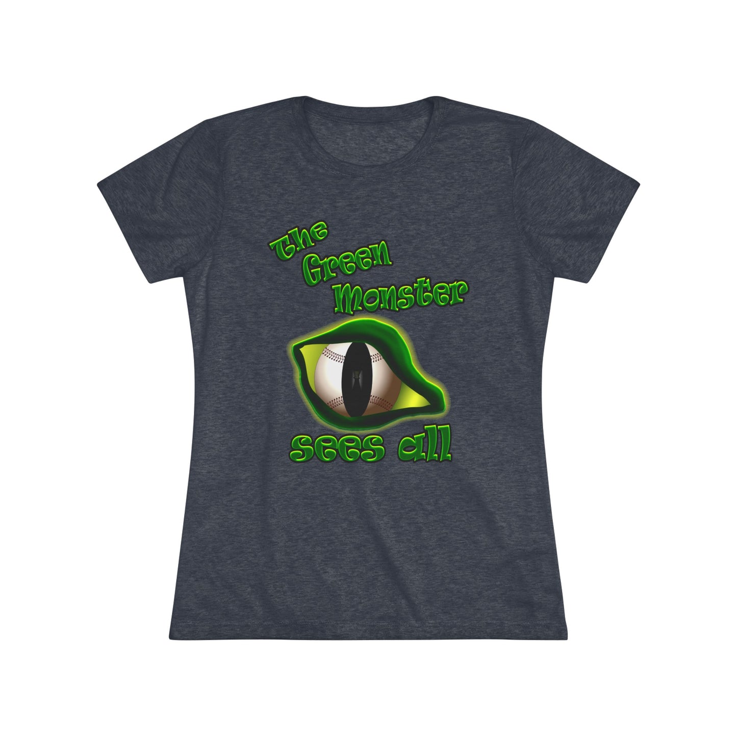 green monster - Women's Triblend Tee