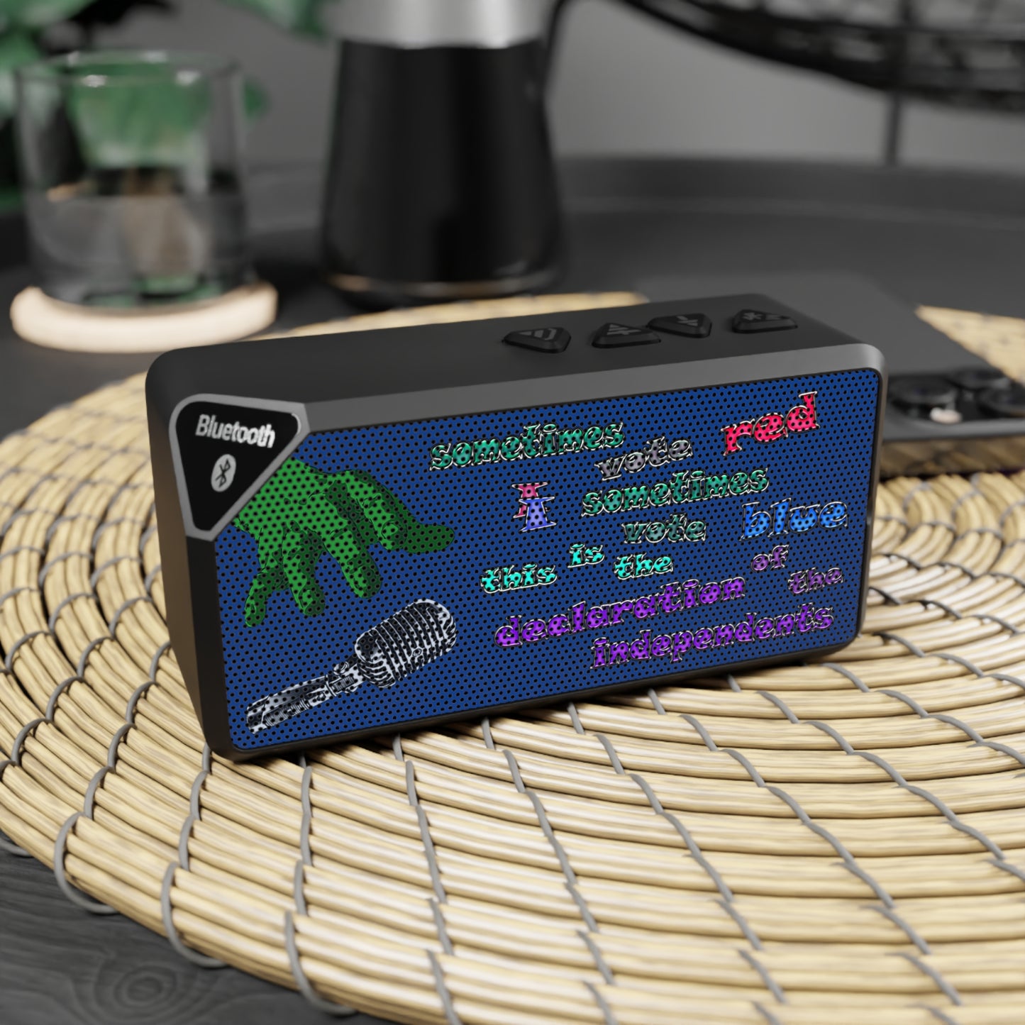 declaration of the independents - Jabba Bluetooth Speaker (dark blue)