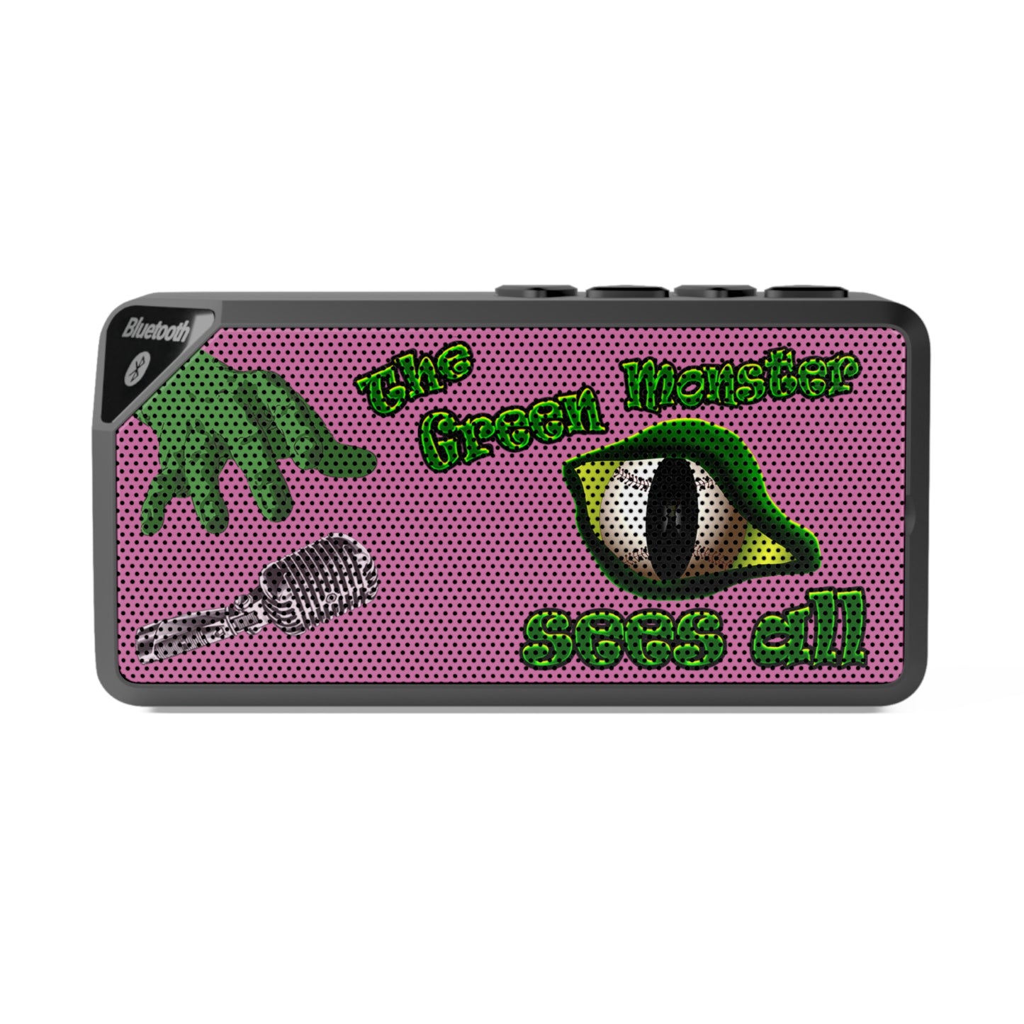 green monster - Jabba Bluetooth Speaker (light pink)