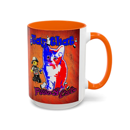 tag that - Accent Mug (burnt orange)