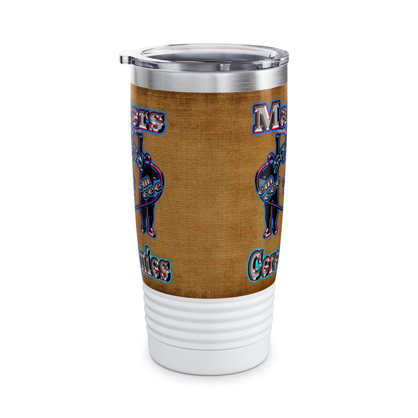 em cee squared - Ringneck Tumbler, 20oz (brown papyrus)