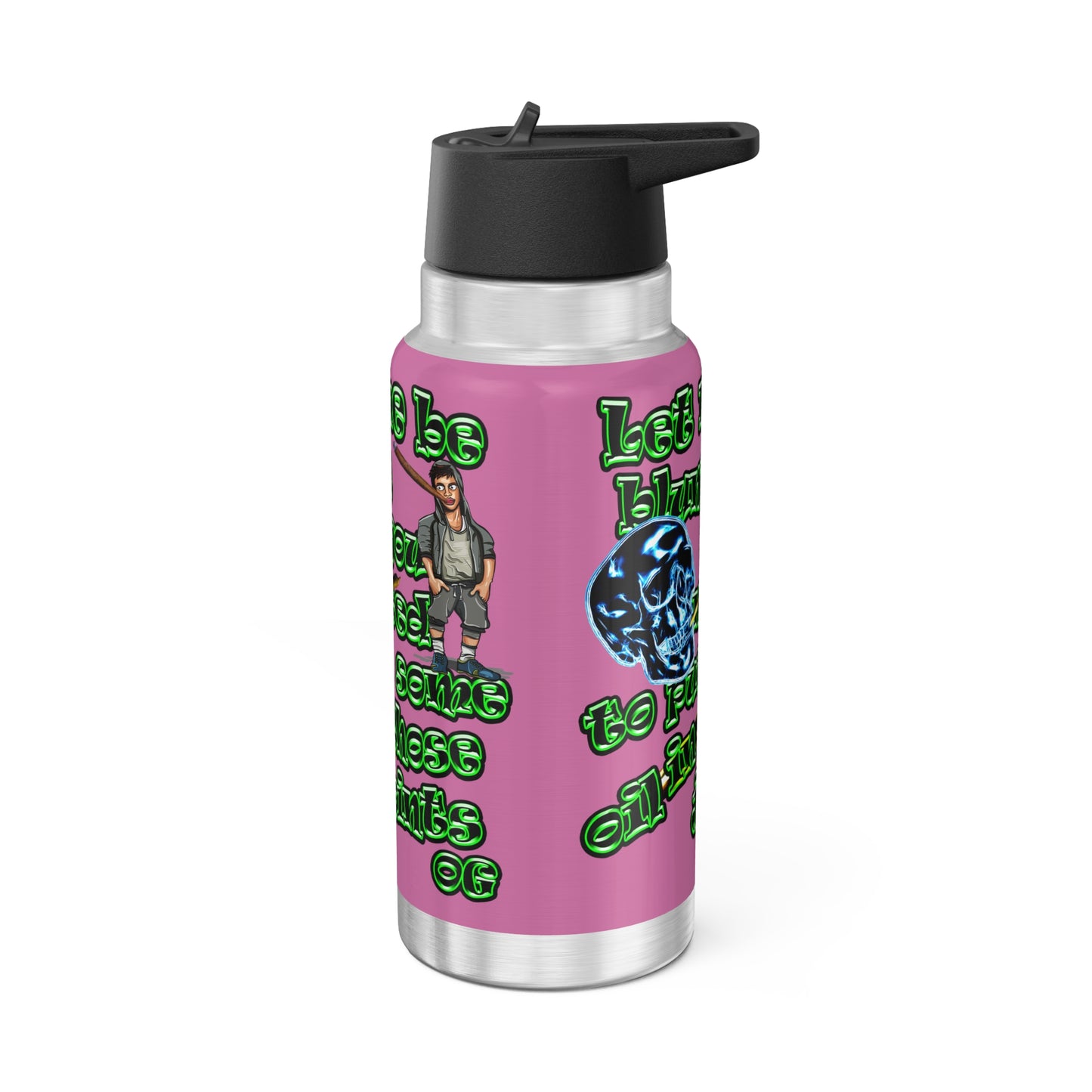 og - Gator Tumbler, 32oz (light pink)