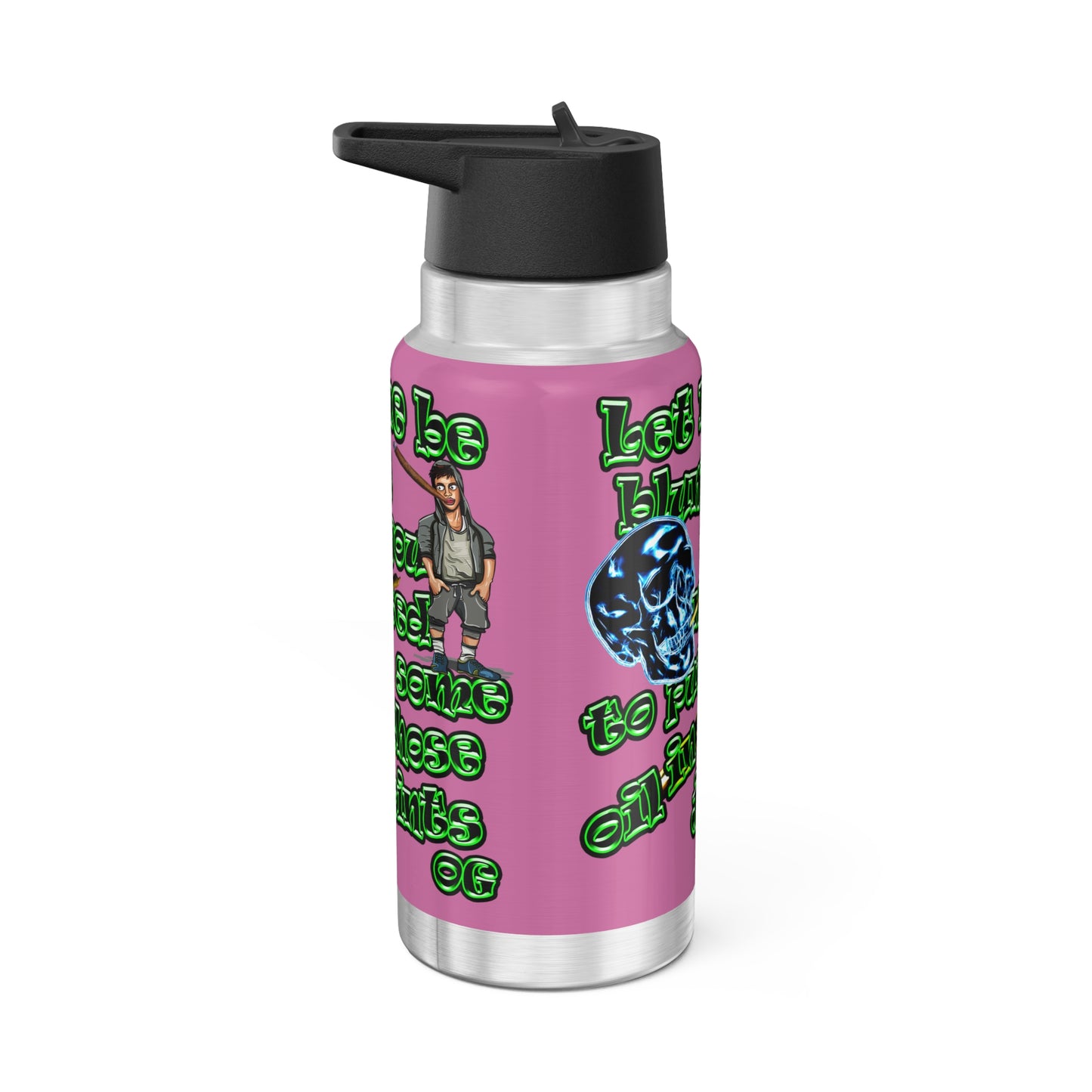 og - Gator Tumbler, 32oz (light pink)