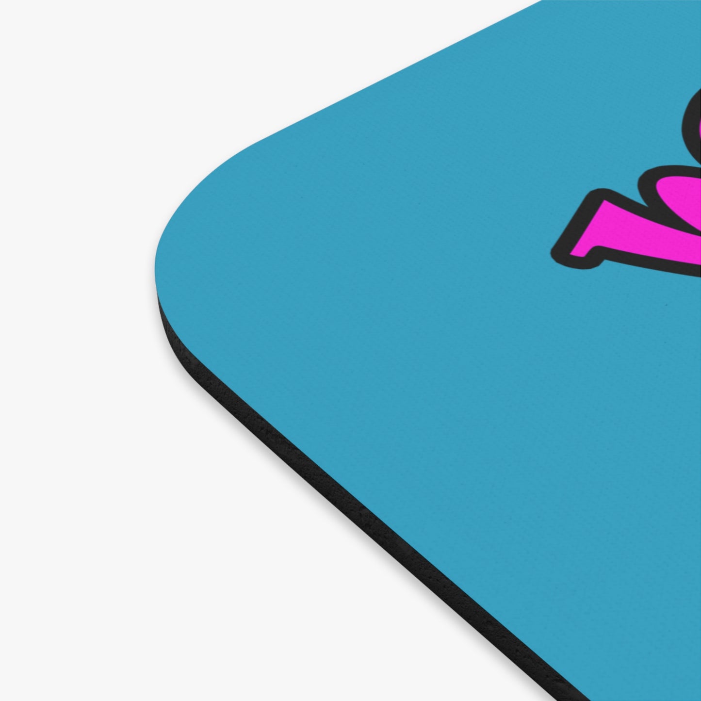 hoes b4 bros - Mouse Pad (Rectangle) (turquoise)