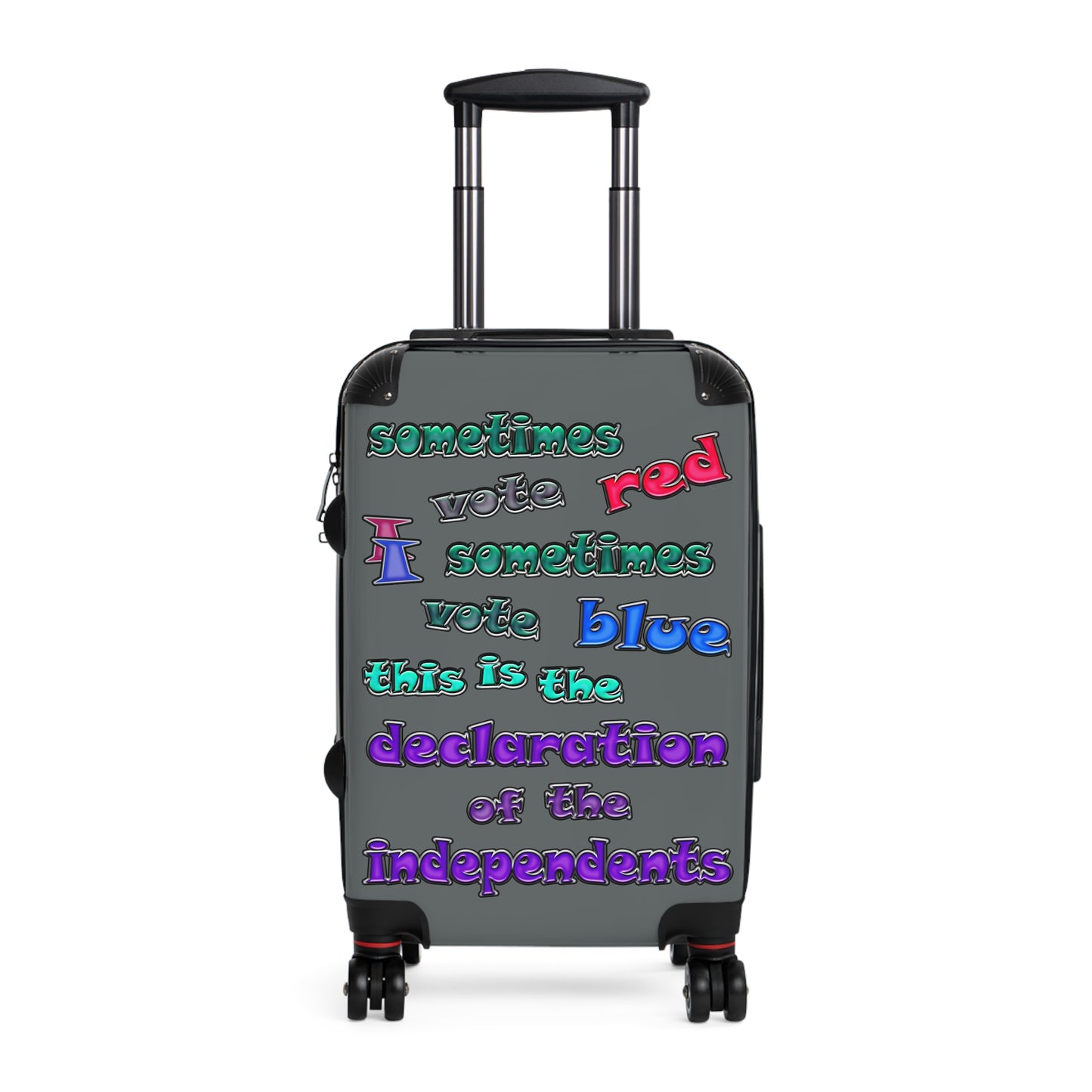 declaration of the independents - Suitcase (dark grey)