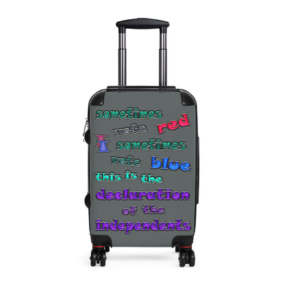 declaration of the independents - Suitcase (dark grey)