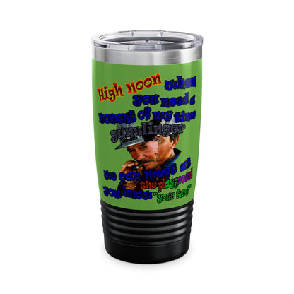 high noon - Ringneck Tumbler, 20oz (green)