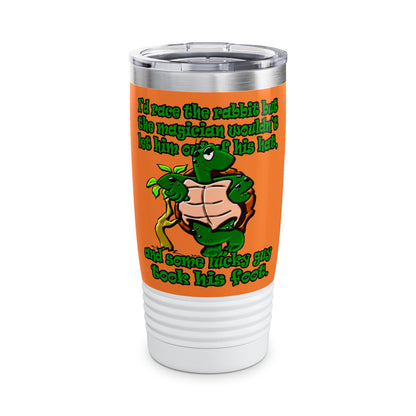 turtle race - Ringneck Tumbler, 20oz (crusta)
