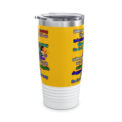 doggystyle - Ringneck Tumbler, 20oz (yellow)