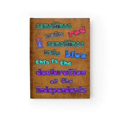 declaration of the independents - journal-blank (brown papyrus)