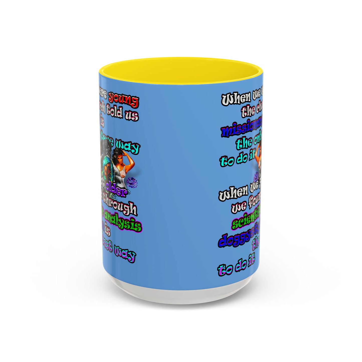 doggystyle - Accent Mug (light blue)