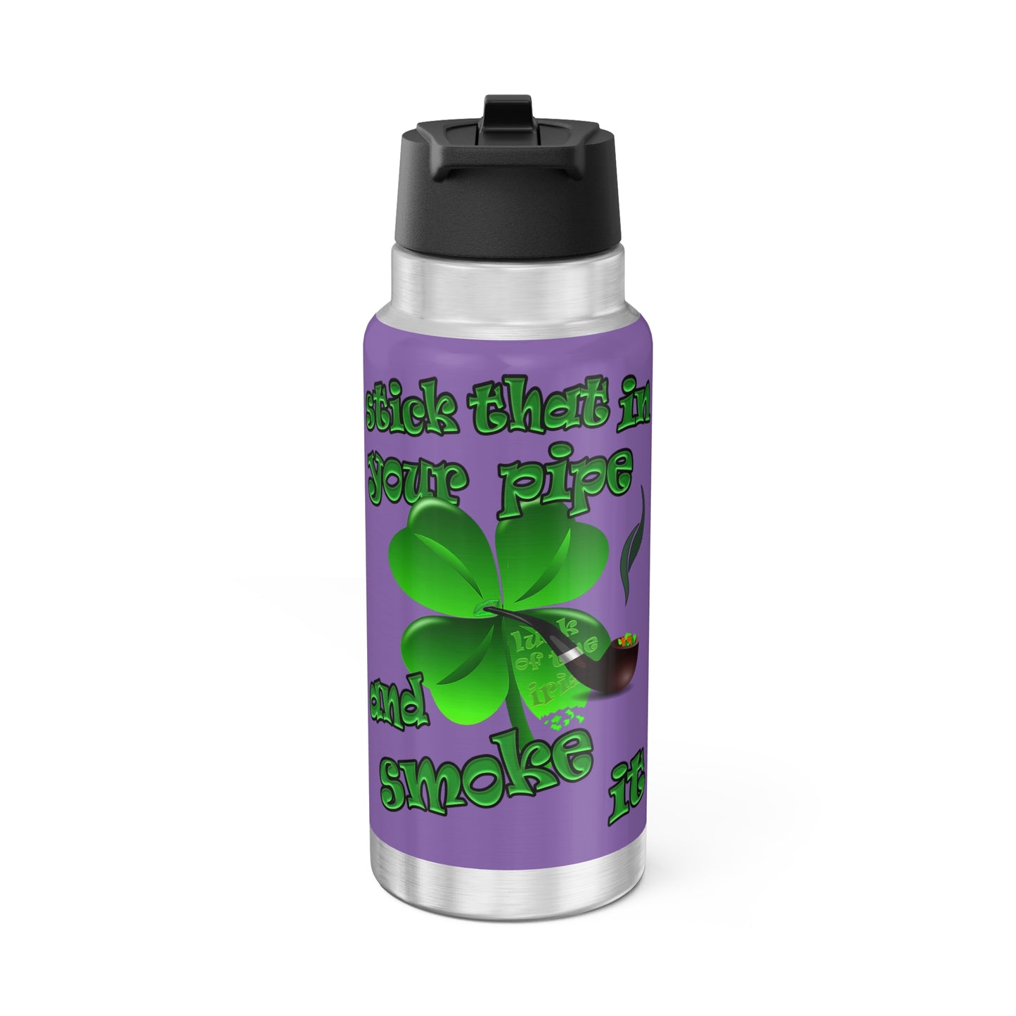 celtics logo - Gator Tumbler, 32oz (light purple)