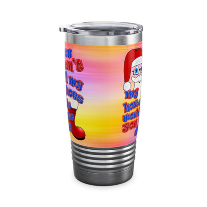 santa's shoes - Ringneck Tumbler, 20oz (color blur)