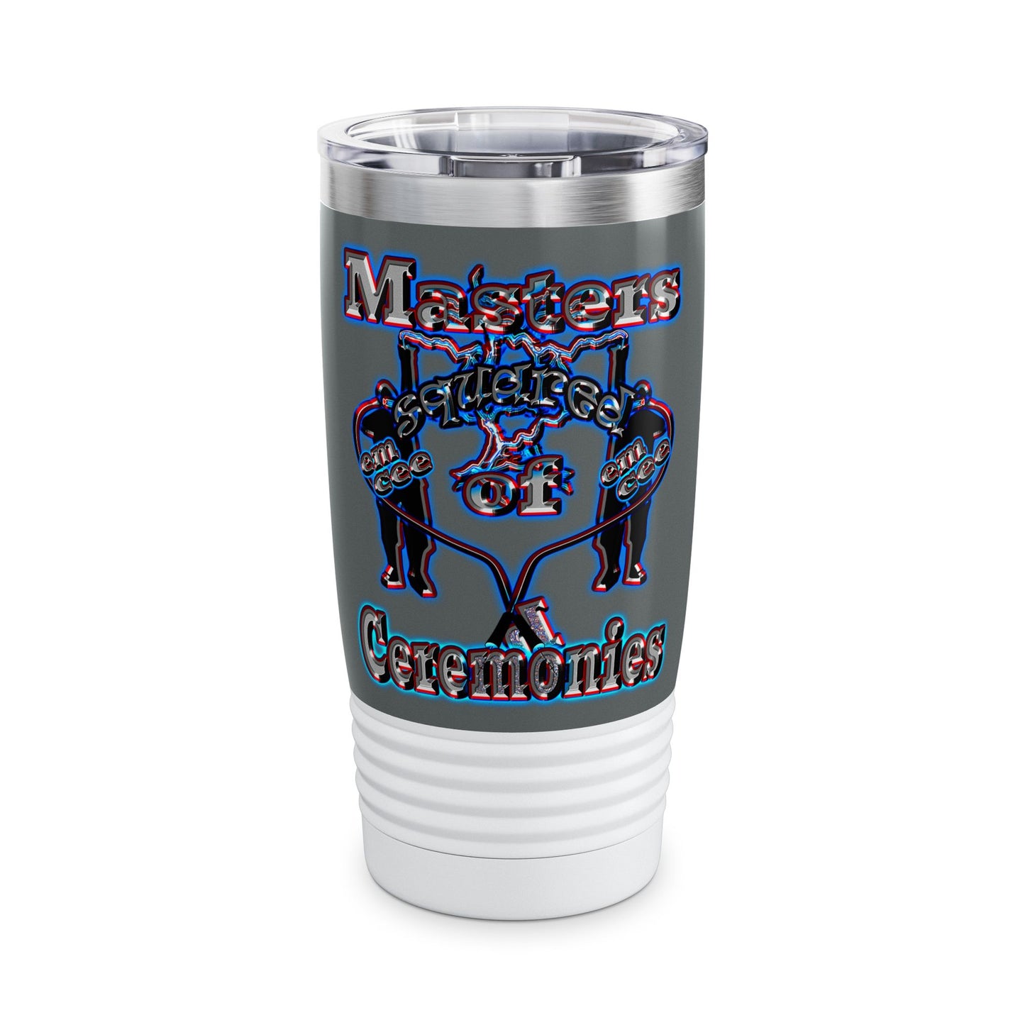 em cee squared - Ringneck Tumbler, 20oz (dark grey)