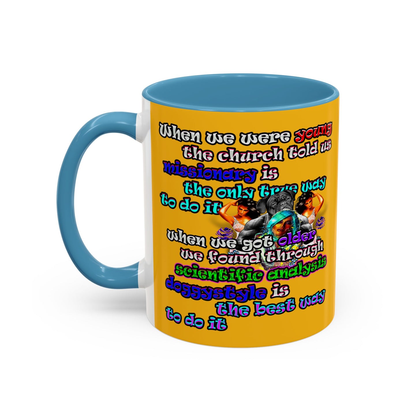 doggystyle - Accent Mug (yellow)