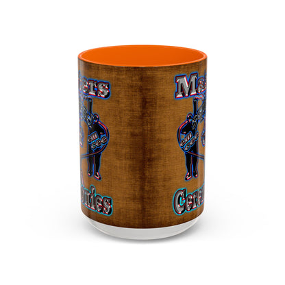 em cee squared - Accent Mug (brown papyrus)