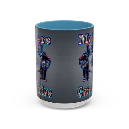 em cee squared - Accent Mug (grey-light grey)