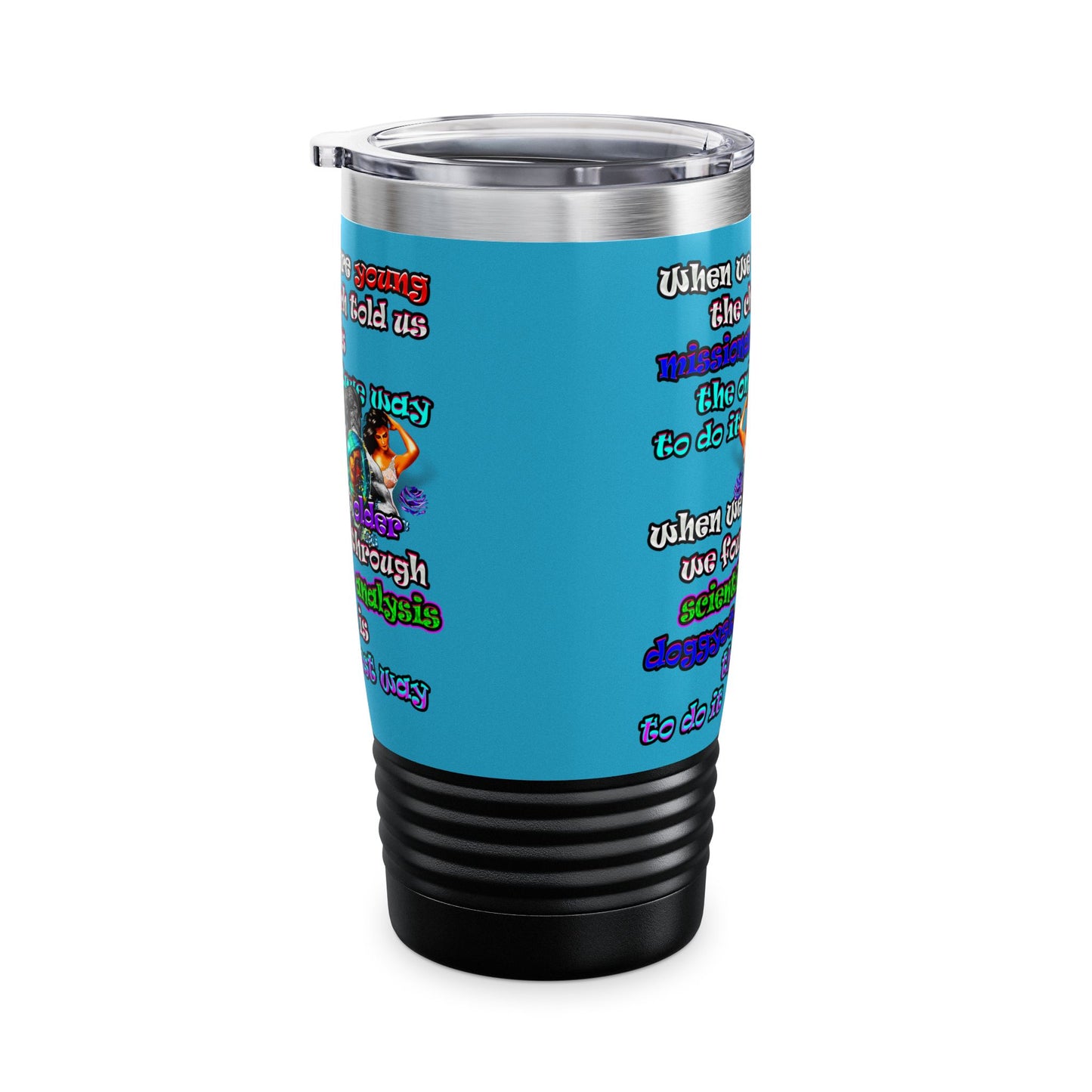 doggystyle - Ringneck Tumbler, 20oz (turquoise)
