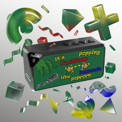 popping like popcorn - Jabba Bluetooth Speaker (dark green)