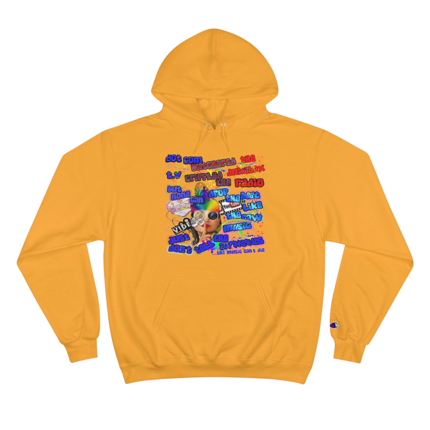 drop the beat - Champion Hoodie