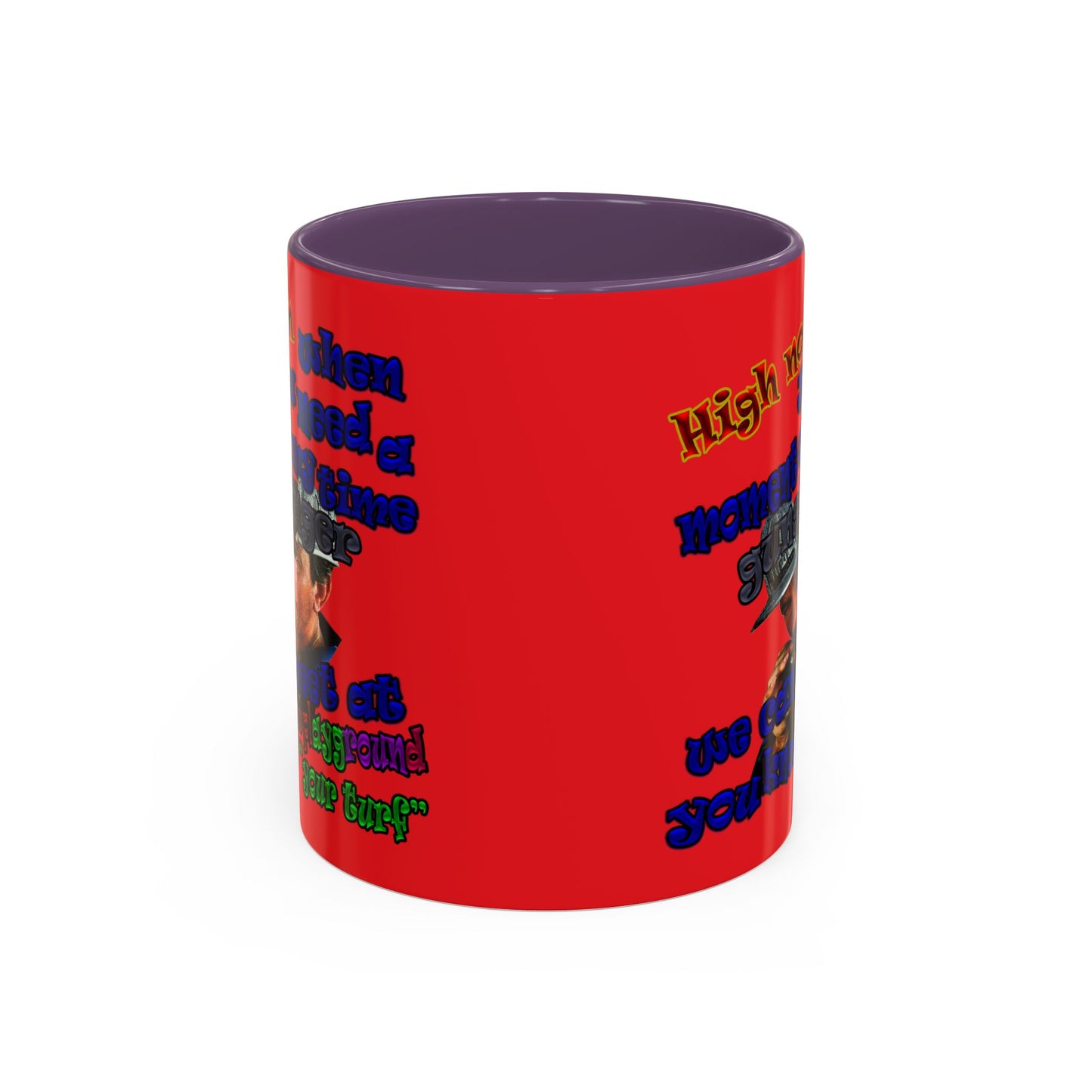 high noon - Accent Mug (red)